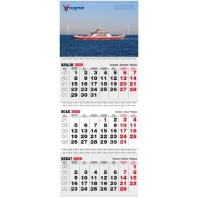 GMC-22 Klasik Taslama Gemici Takvim