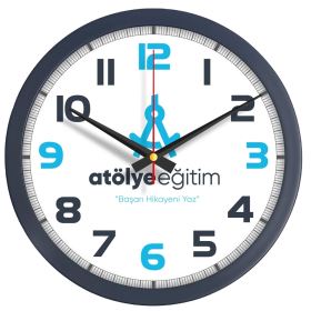 V30-334-L Plastik Duvar Saati