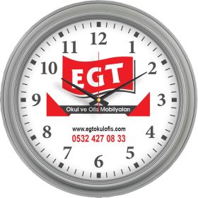 V30-504-F Plastik Duvar Saati