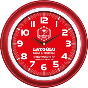 V30-509-K Plastik Duvar Saati