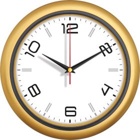 V30-510-A Plastik Duvar Saati