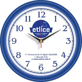 V30-522-L Plastik Duvar Saati