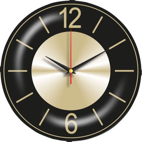 Bombe Cam Duvar Saati