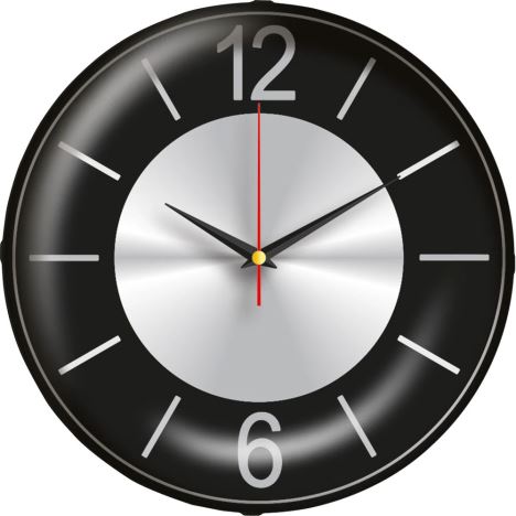 Bombe Cam Duvar Saati