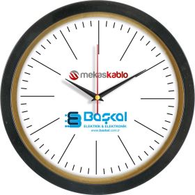 V30-533-S Plastik Duvar Saati