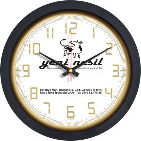 V30-546-SV Plastik Duvar Saati