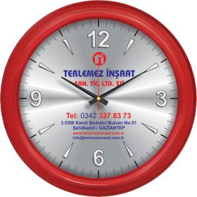 V30-604-K Plastik Duvar Saati