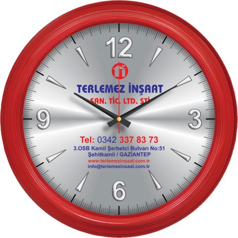 Plastik Duvar Saati