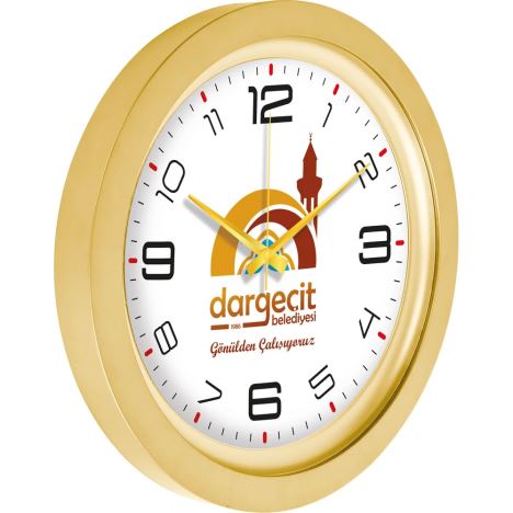 Metalize Duvar Saati