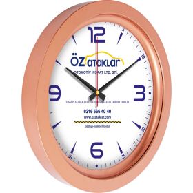 V30-741-B Metalize Duvar Saati