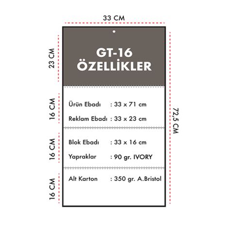 Üç Parça Spiralli Büyük Boy Gemici Takvim
