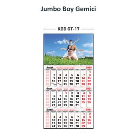 GT-17 Jumbo Boy Gemici Takvimi