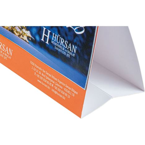 Karton Taşıyıcılı Masa Takvimi