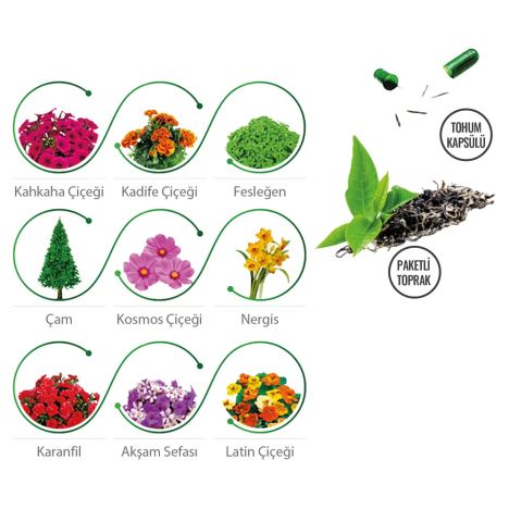Bitki Yetiştirme Seti