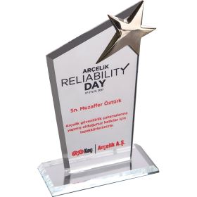 EKT-110-ŞF Kristal Plaket