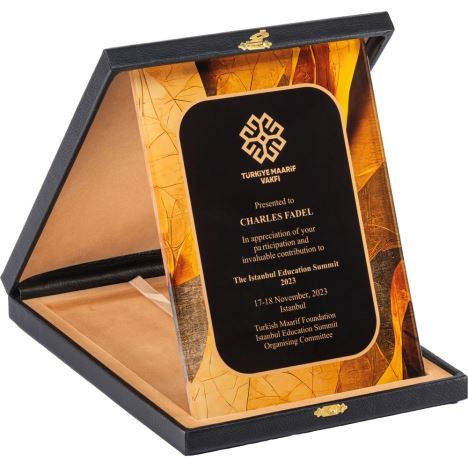 Kutulu Kristal Plaket