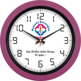 V30-346-FSY Plastik Duvar Saati