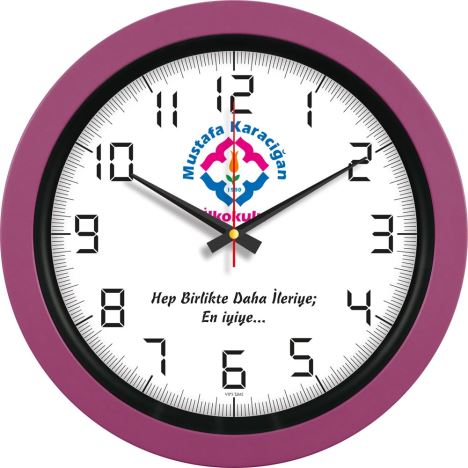 Plastik Duvar Saati