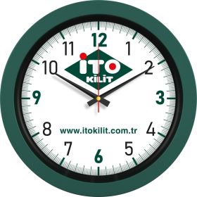 V30-346-HYSL Plastik Duvar Saati
