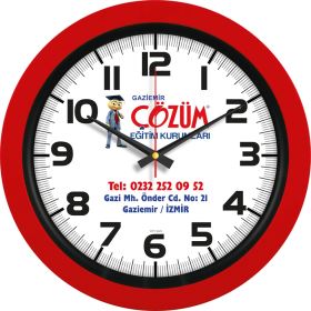 V30-346-K Plastik Duvar Saati