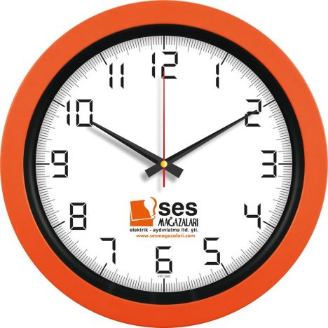 Plastik Duvar Saati