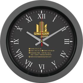 V30-346-FM Plastik Duvar Saati