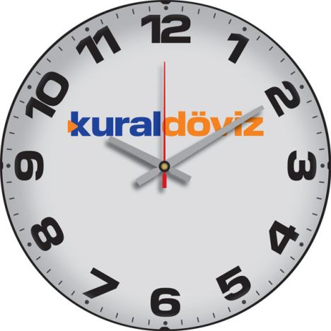 Bombe Cam Duvar Saati